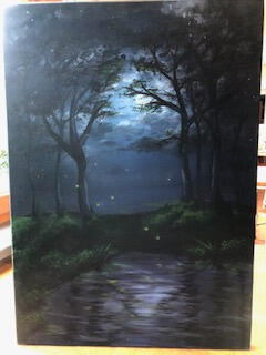 painting on canvas, 2021